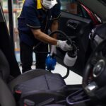 interior car cleaning